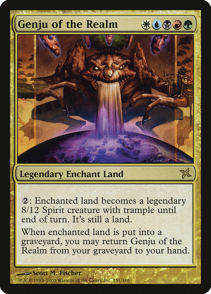 Genju of the Realm [Betrayers of Kamigawa] [Foil]