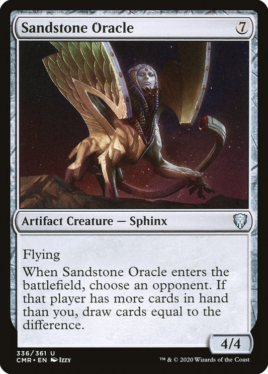 Sandstone Oracle [Commander Legends] [Foil]