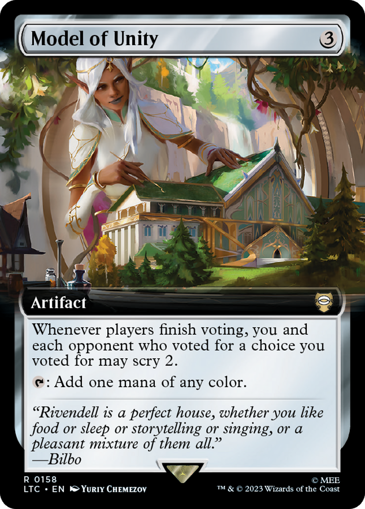 Model of Unity (Extended Art) [The Lord of the Rings: Tales of Middle-Earth Commander] [Foil]
