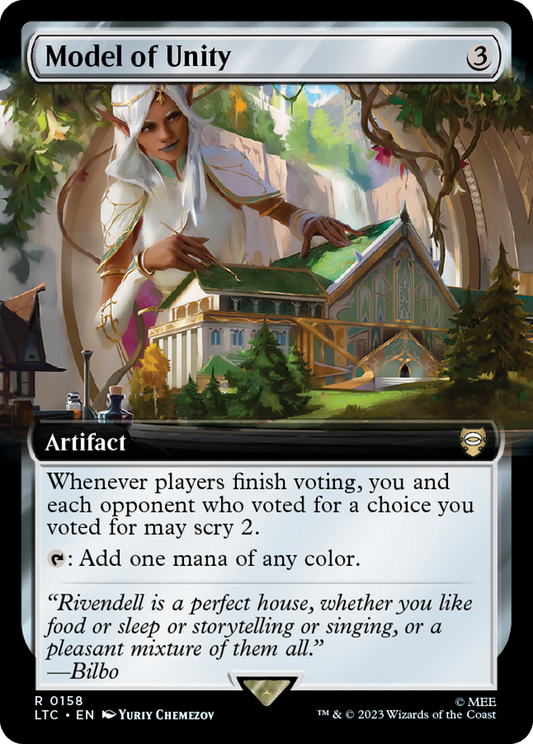 Model of Unity (Extended Art) [The Lord of the Rings: Tales of Middle-Earth Commander] [Foil]