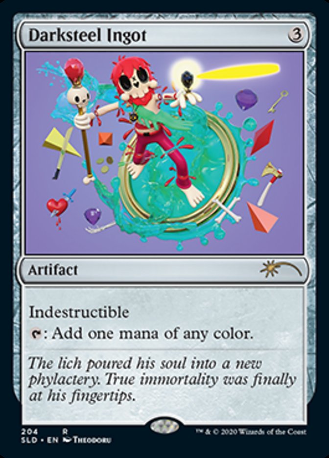 Darksteel Ingot [Secret Lair Drop Series] [Foil]