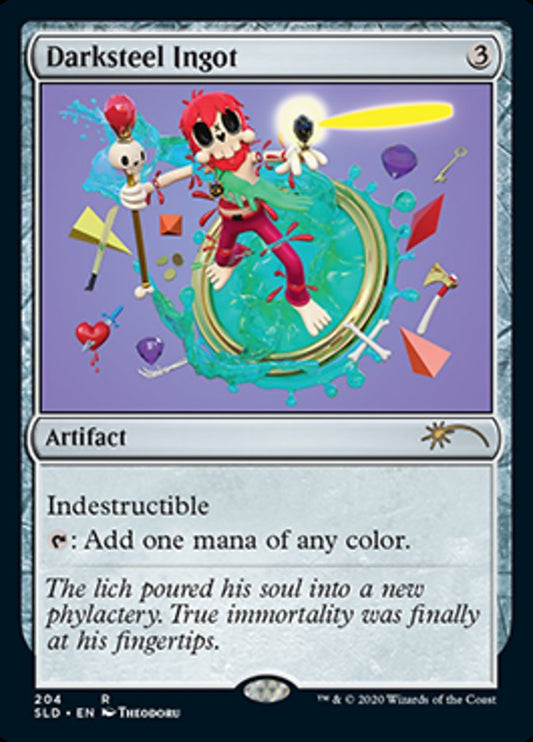Darksteel Ingot [Secret Lair Drop Series] [Foil]
