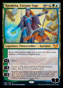 Kasmina, Enigma Sage [Strixhaven: School of Mages] [Foil]
