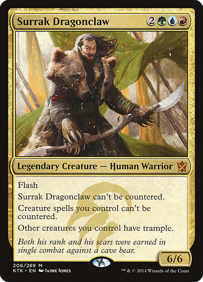 Surrak Dragonclaw [Khans of Tarkir] [Foil]
