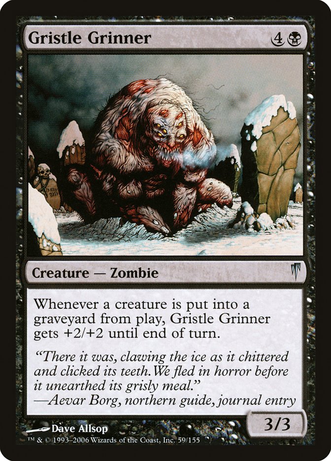 Gristle Grinner [Coldsnap] [Foil]