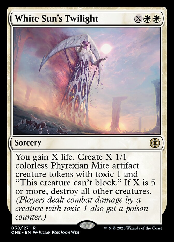 White Sun's Twilight [Phyrexia: All Will Be One] [Foil]