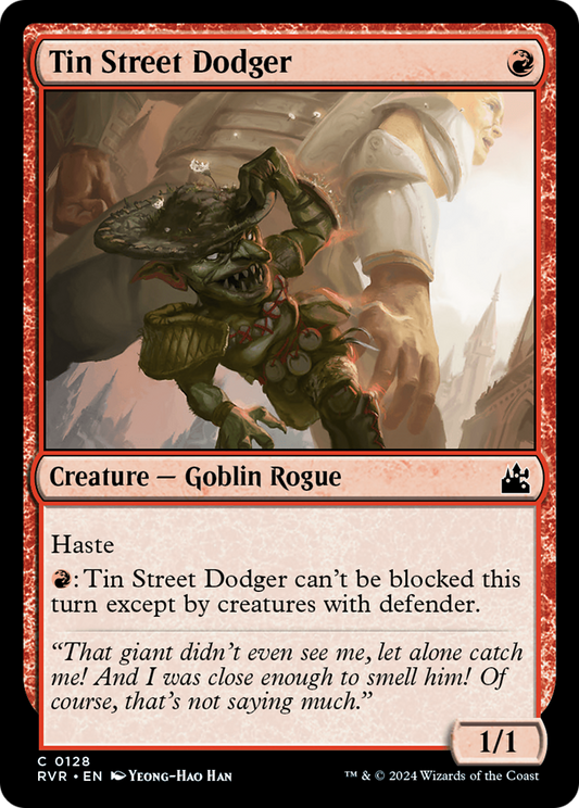 Tin Street Dodger [Ravnica Remastered] [Foil]