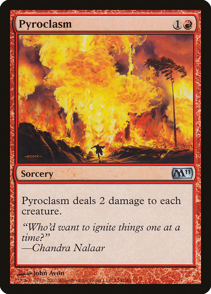 Pyroclasm [Core Set 2011] [Foil]