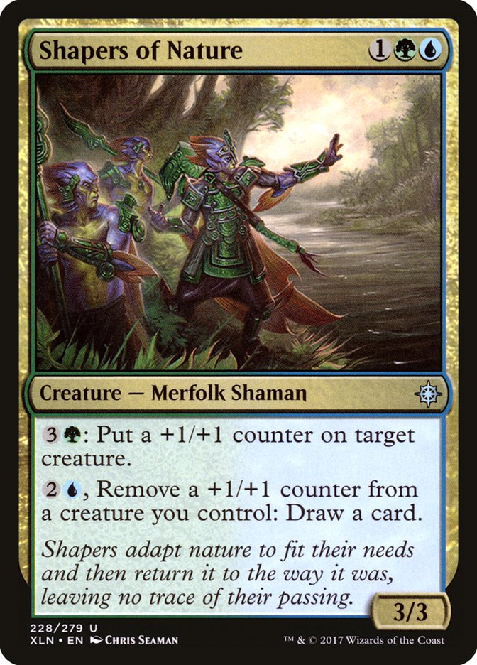 Shapers of Nature [Ixalan] [Foil]