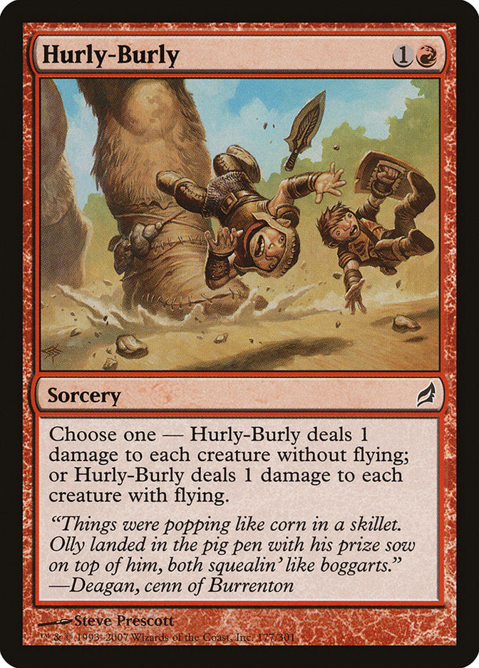 Hurly-Burly [Lorwyn] [Foil]