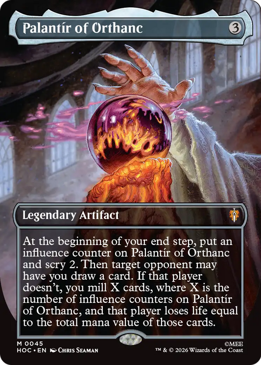 Palantir of Orthanc (Borderless) [The Hobbit: Eternal-Legal]