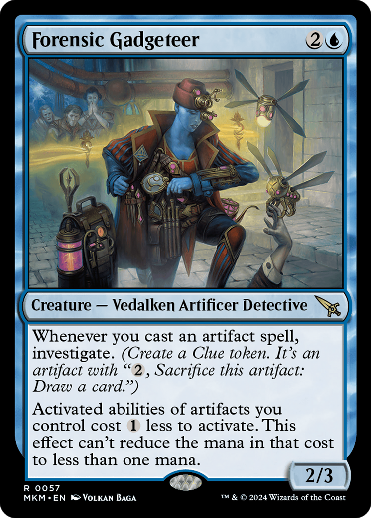 Forensic Gadgeteer [Murders at Karlov Manor] [Foil]
