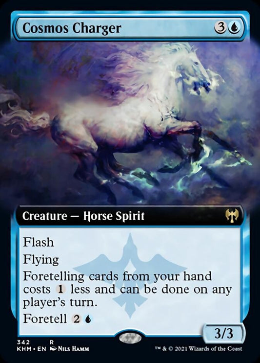 Cosmos Charger (Extended Art) [Kaldheim] [Foil]