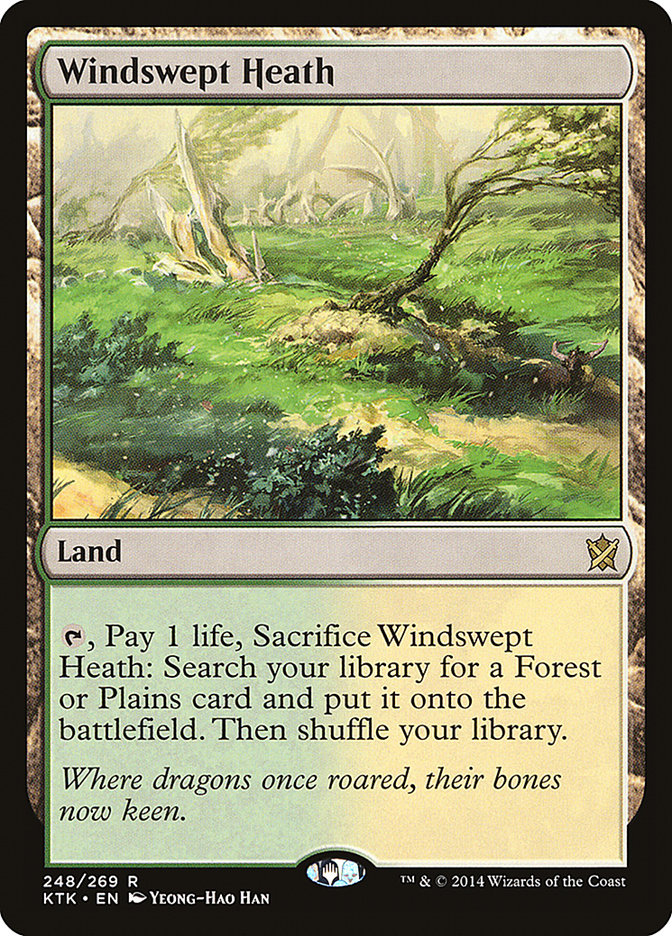 Windswept Heath [Khans of Tarkir] [Foil]