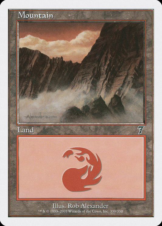 Mountain (339) [Seventh Edition] [Foil]