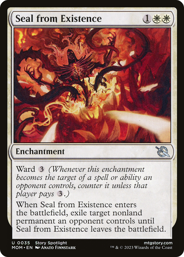 Seal from Existence [March of the Machine] [Foil]