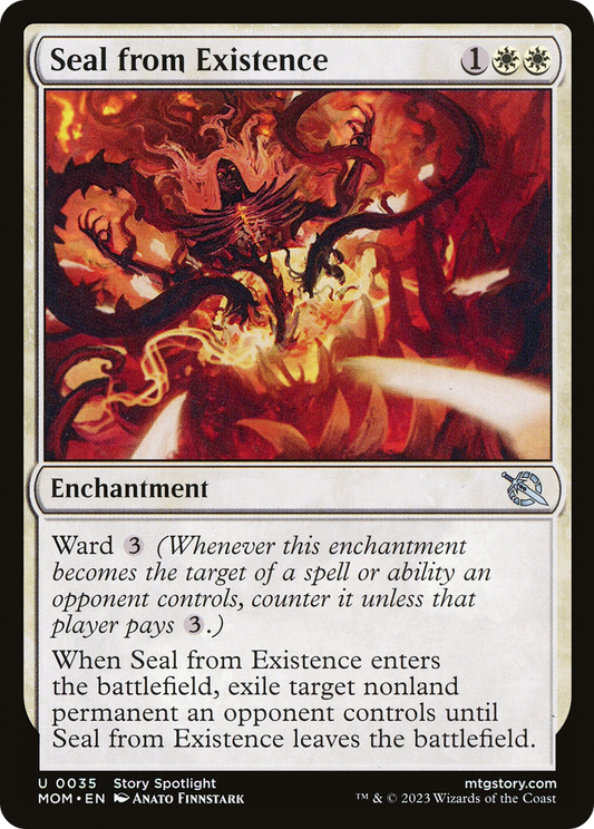 Seal from Existence [March of the Machine] [Foil]