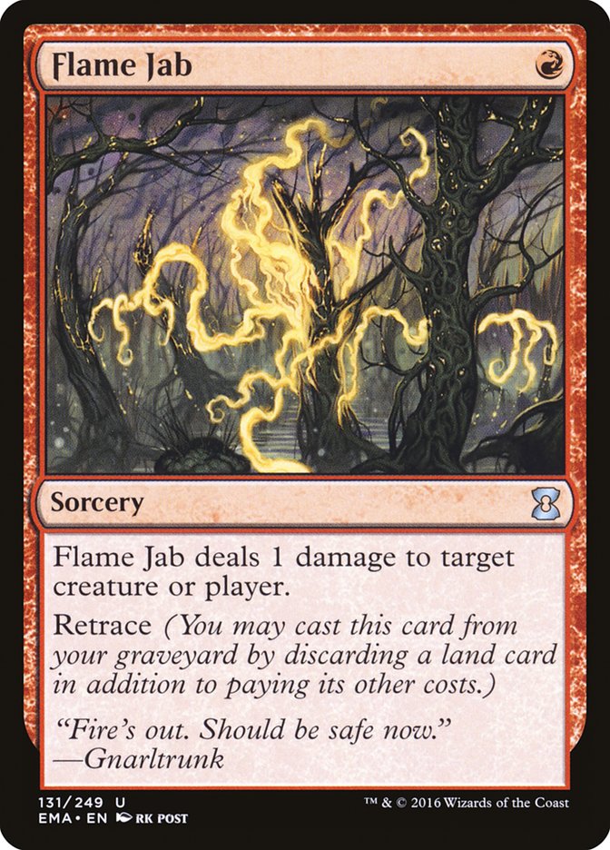Flame Jab [Eternal Masters] [Foil]