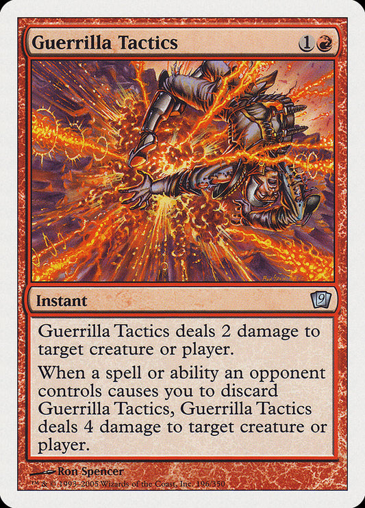 Guerrilla Tactics [Ninth Edition] [Foil]