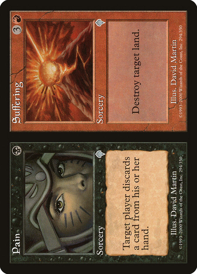 Pain // Suffering [Invasion] [Foil]