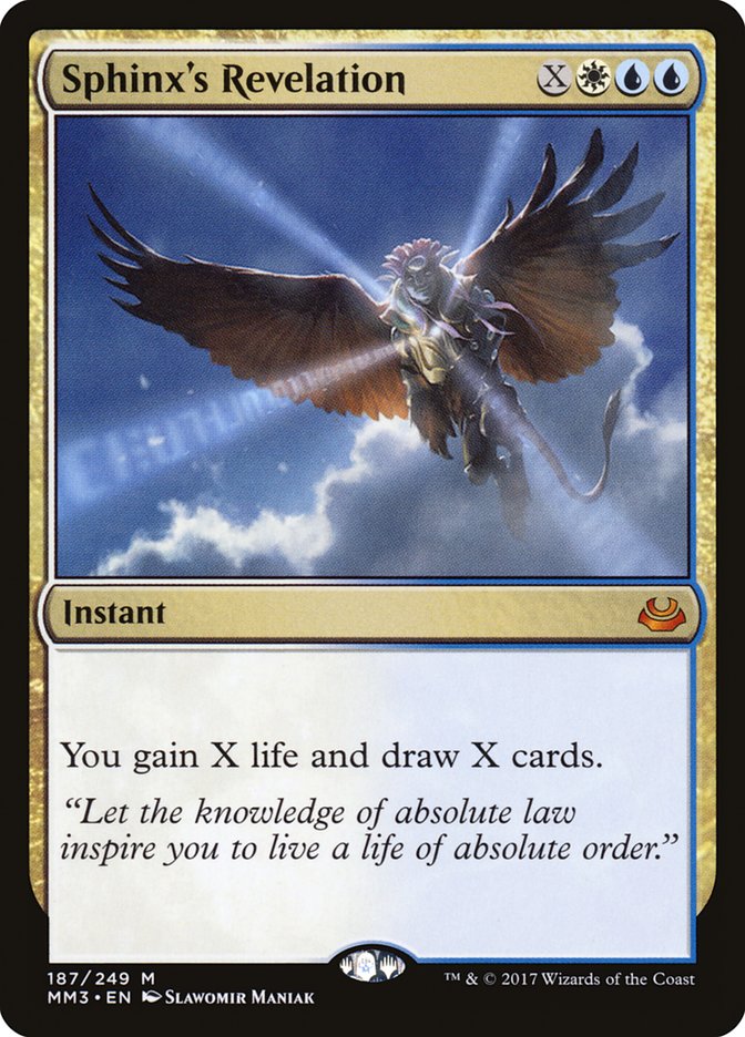 Sphinx's Revelation [Modern Masters 2017] [Foil]