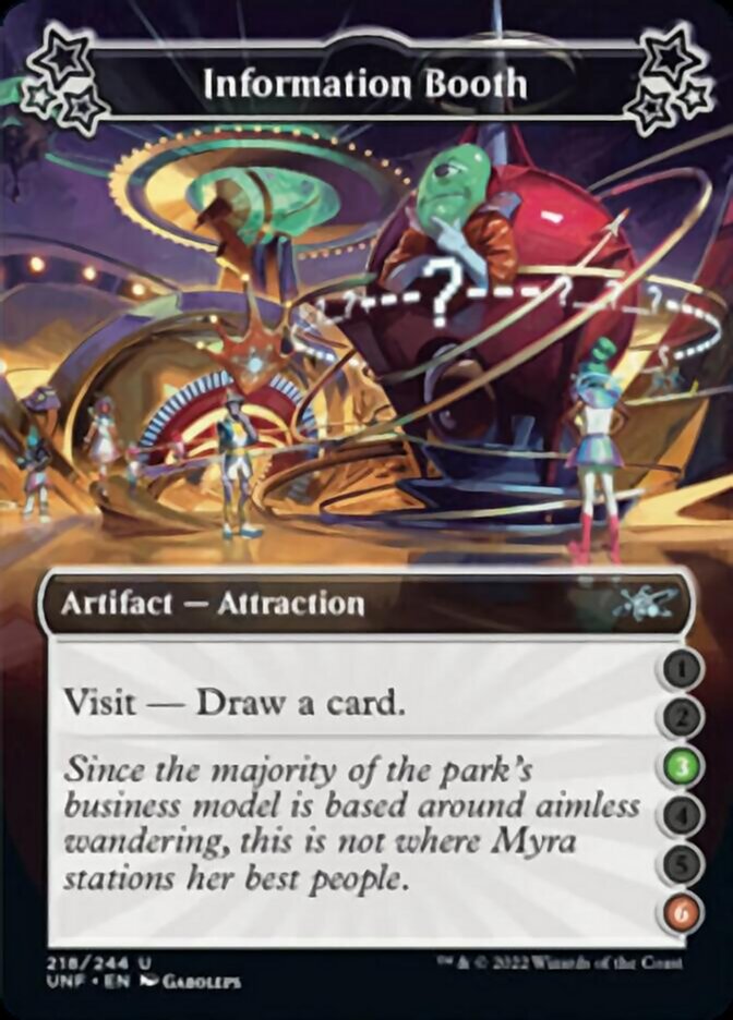 Information Booth (3-6) [Unfinity] [Foil]