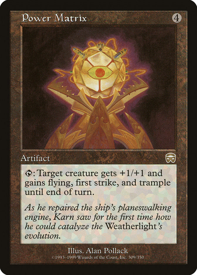 Power Matrix [Mercadian Masques] [Foil]