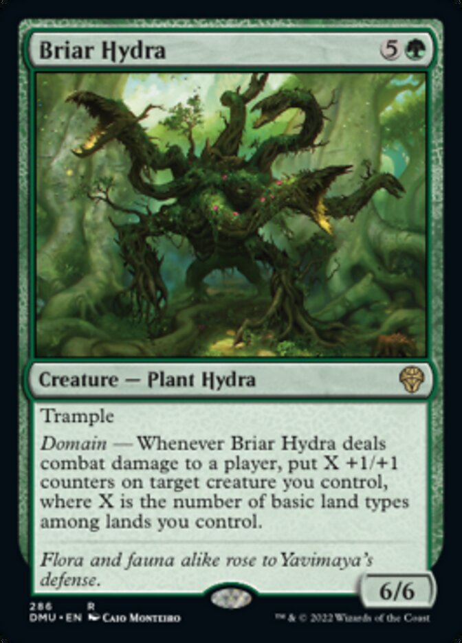 Briar Hydra [Dominaria United] [Foil]