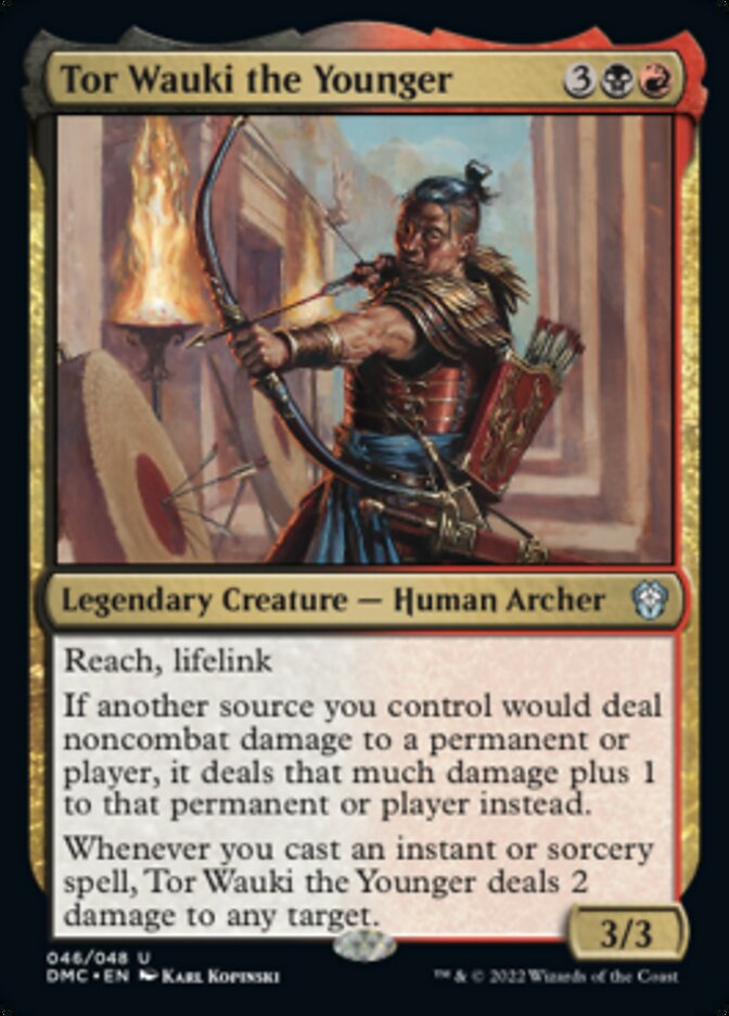 Tor Wauki the Younger [Dominaria United Commander] [Foil]
