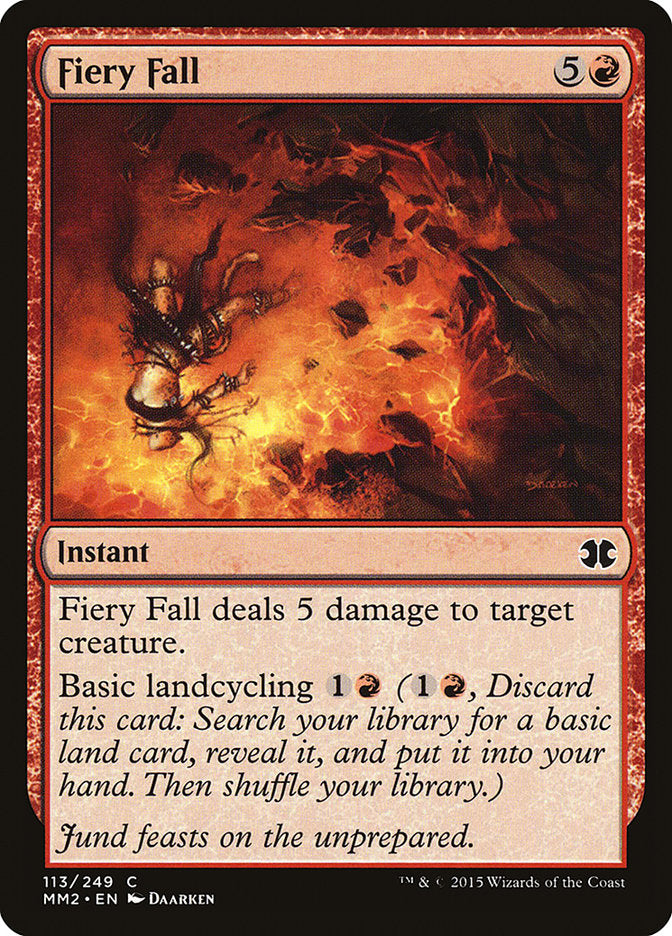 Fiery Fall [Modern Masters 2015] [Foil]