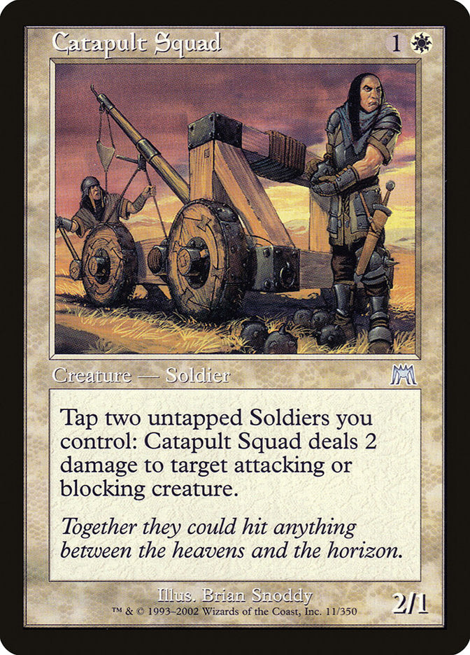 Catapult Squad [Onslaught] [Foil]
