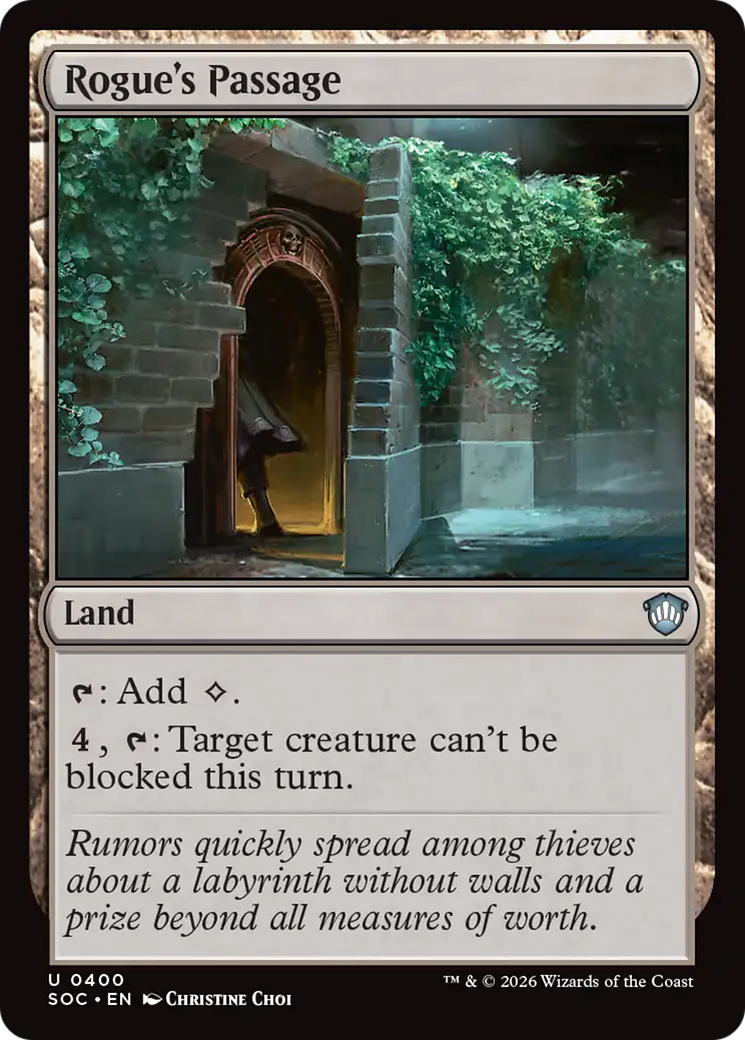 Rogue's Passage [Secrets of Strixhaven Commander] [Foil]