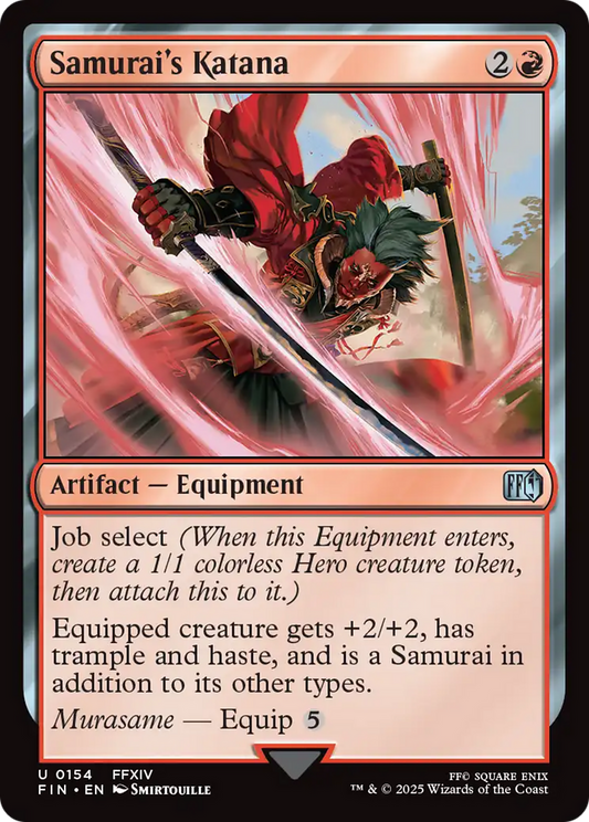 Samurai's Katana [FINAL FANTASY] [Foil]