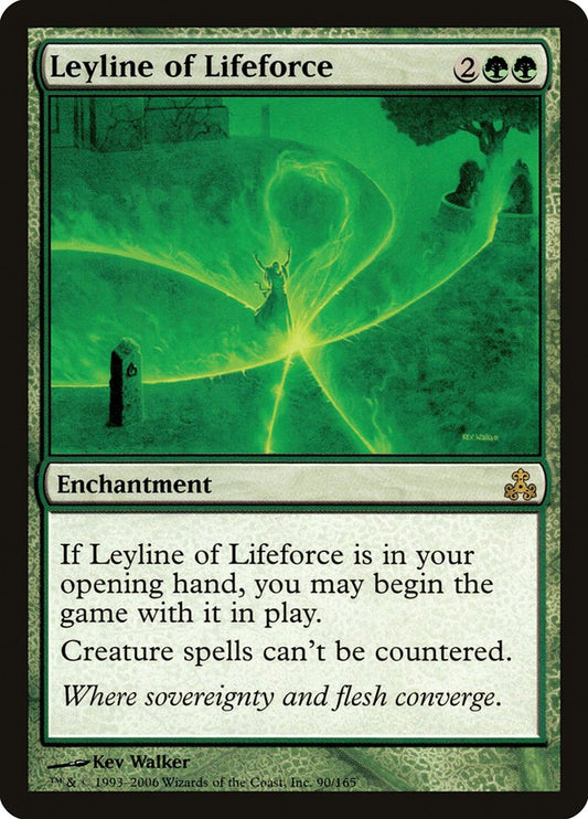 Leyline of Lifeforce [Guildpact] [Foil]