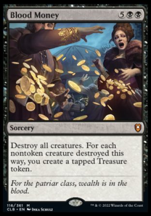 Blood Money [Commander Legends: Battle for Baldur's Gate] [Foil]
