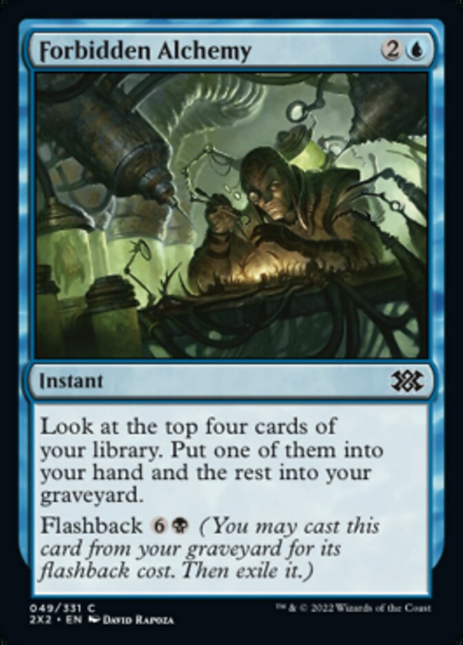 Forbidden Alchemy [Double Masters 2022] [Foil]