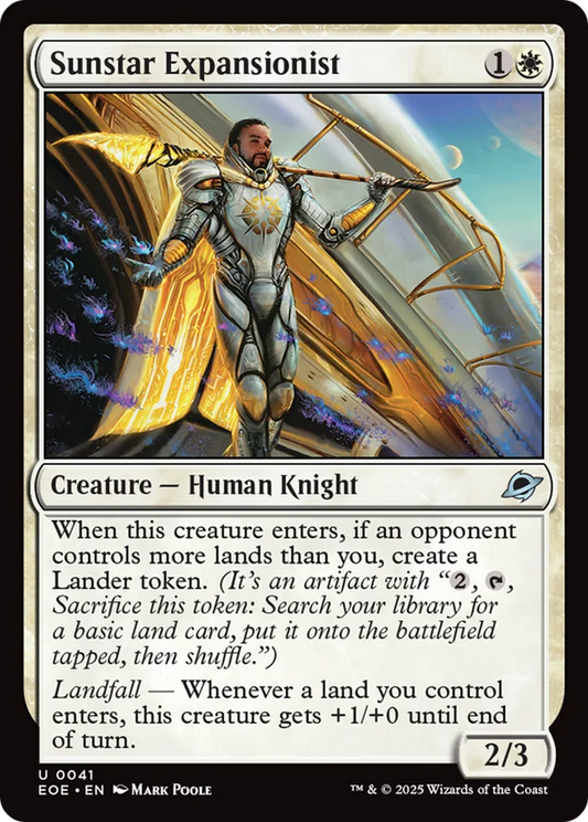 Sunstar Expansionist [Edge of Eternities] [Foil]