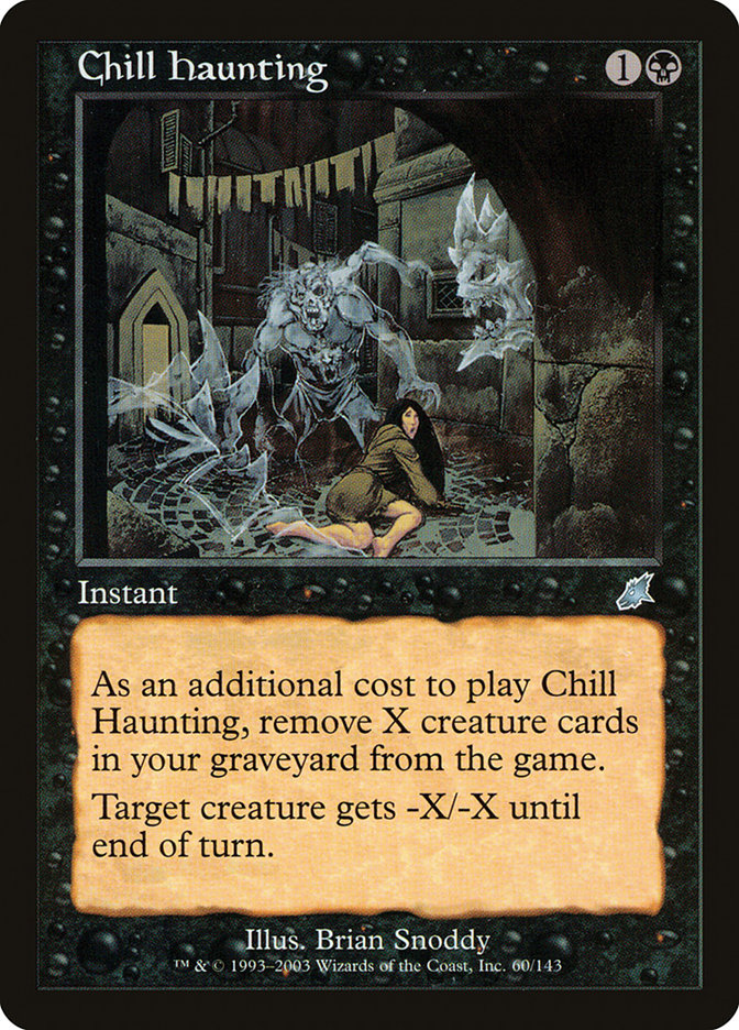 Chill Haunting [Scourge] [Foil]