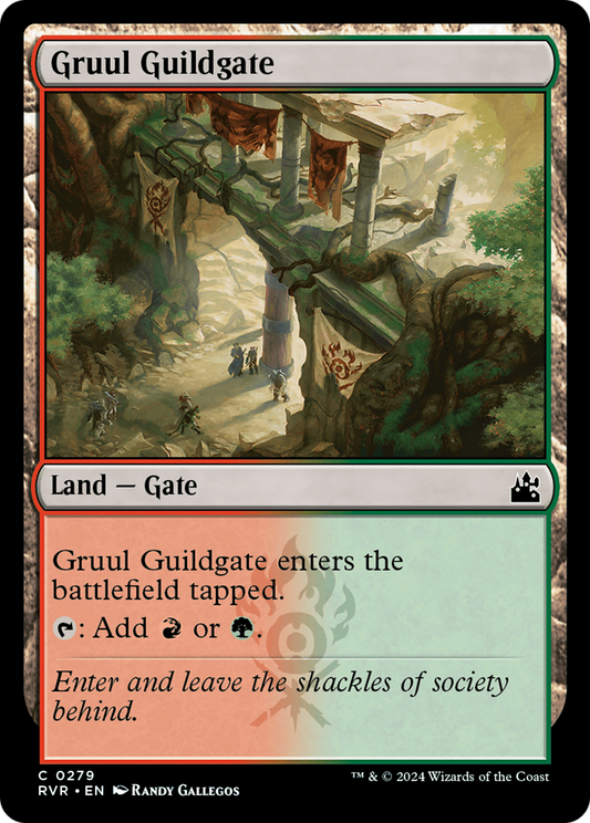 Gruul Guildgate [Ravnica Remastered] [Foil]