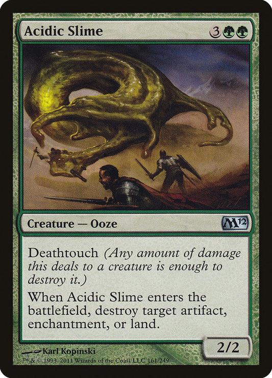 Acidic Slime [Core Set 2012] [Foil]