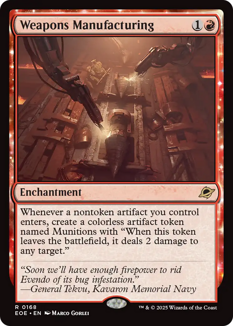 Weapons Manufacturing [Edge of Eternities] [Foil]