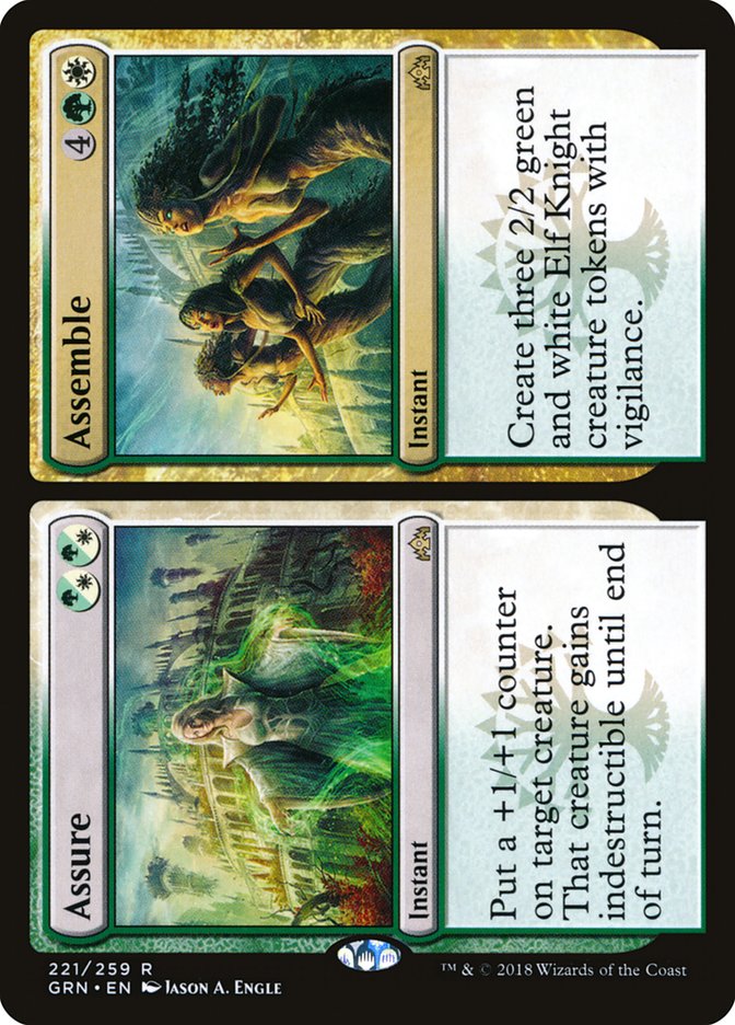 Assure // Assemble [Guilds of Ravnica] [Foil]