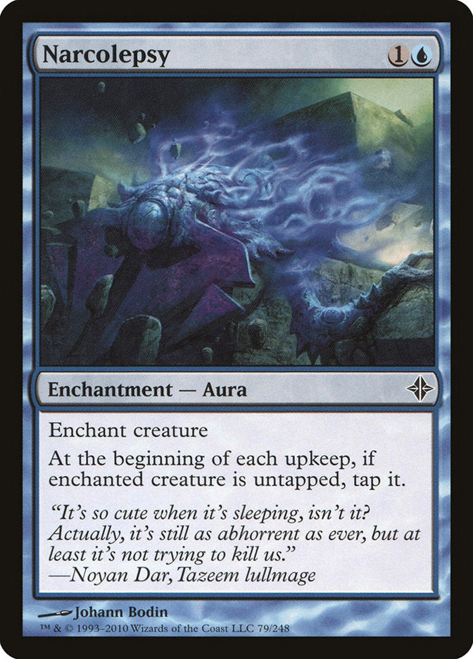 Narcolepsy [Rise of the Eldrazi] [Foil]