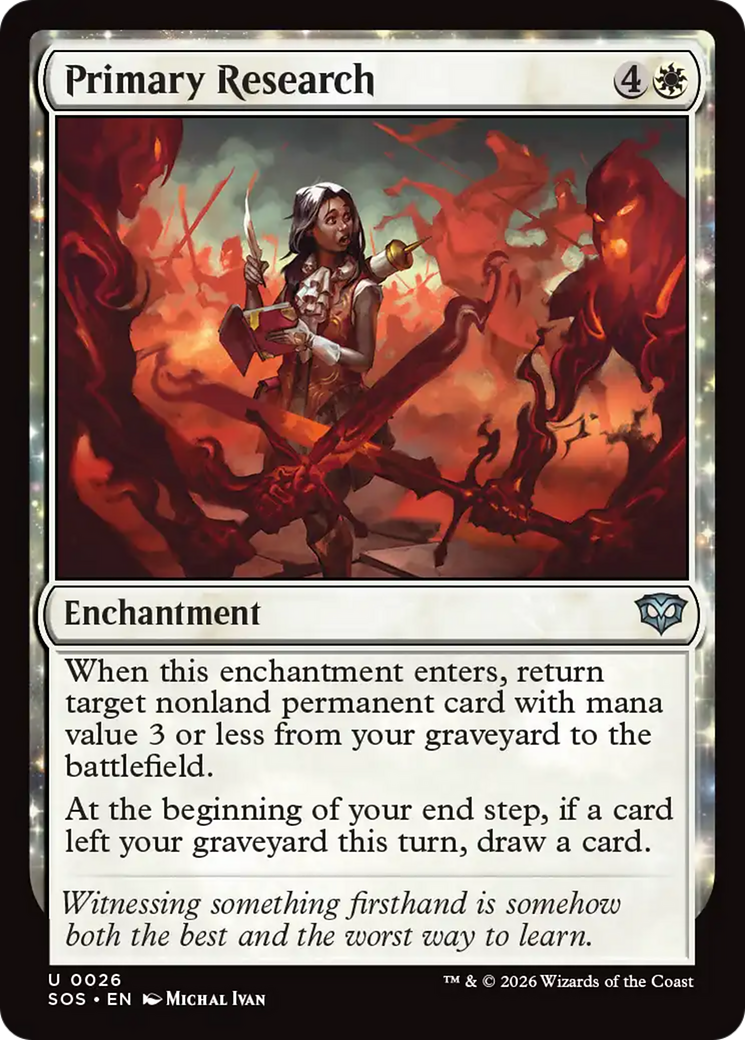 Primary Research [Secrets of Strixhaven] [Foil]