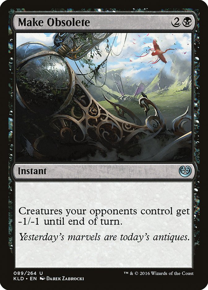 Make Obsolete [Kaladesh] [Foil]