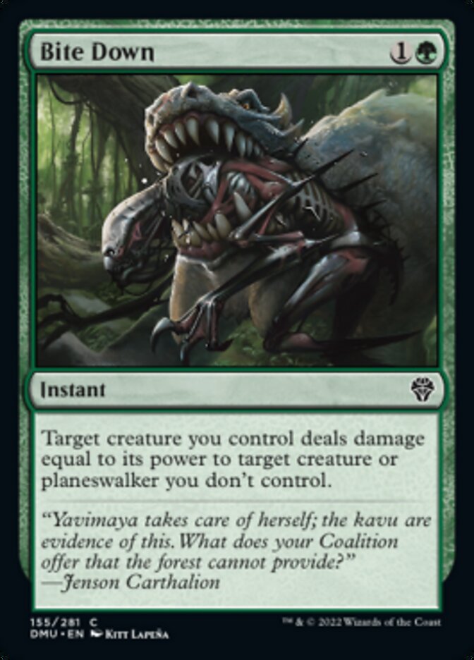 Bite Down [Dominaria United] [Foil]