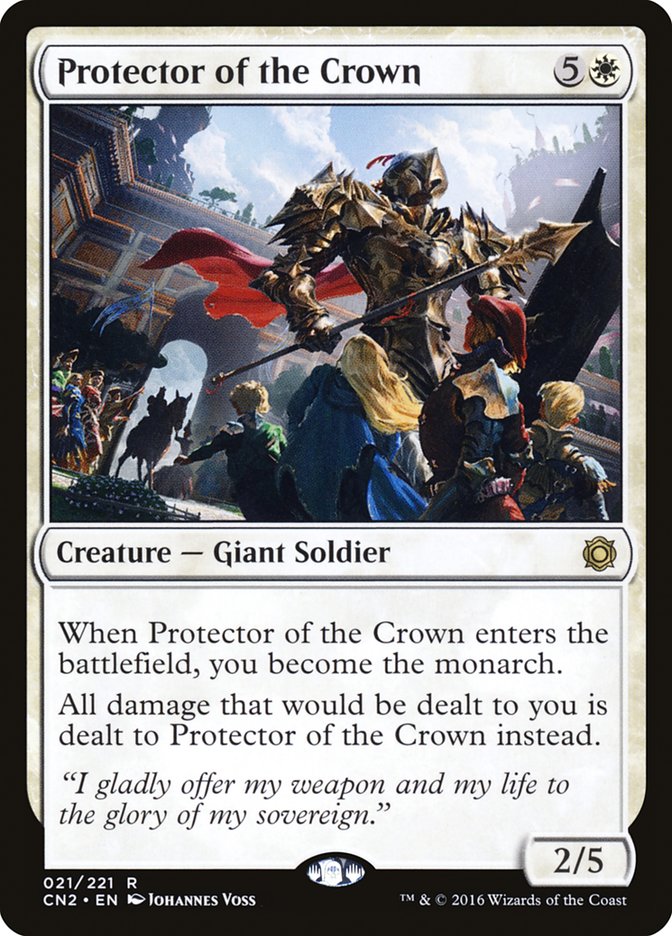 Protector of the Crown [Conspiracy: Take the Crown] [Foil]