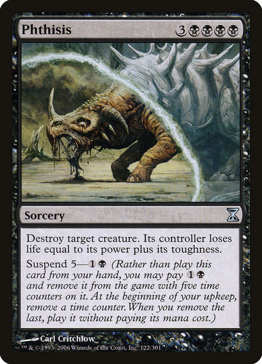 Phthisis [Time Spiral] [Foil]