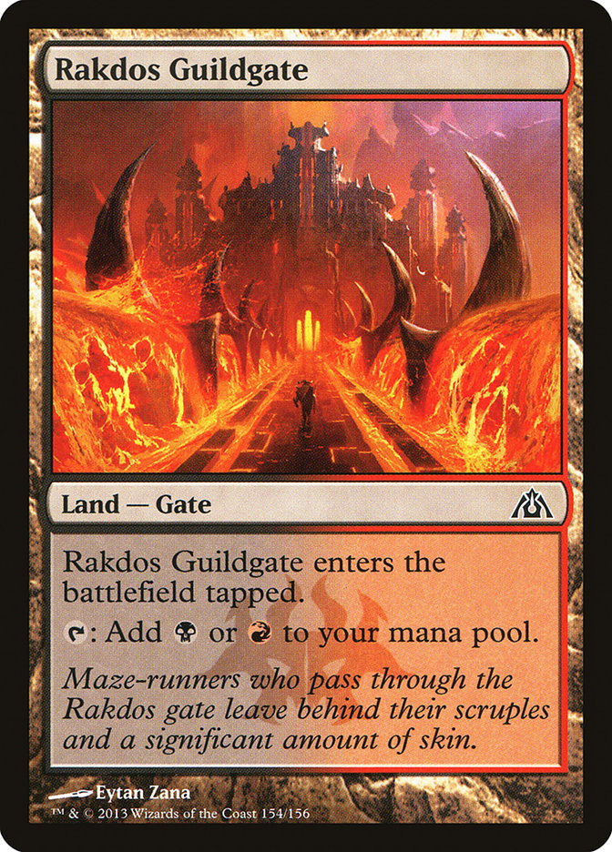Rakdos Guildgate [Dragon's Maze] [Foil]