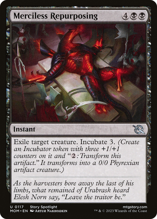 Merciless Repurposing [March of the Machine] [Foil]